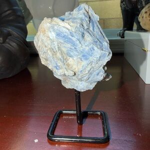 Kyanite in Quartz on stand